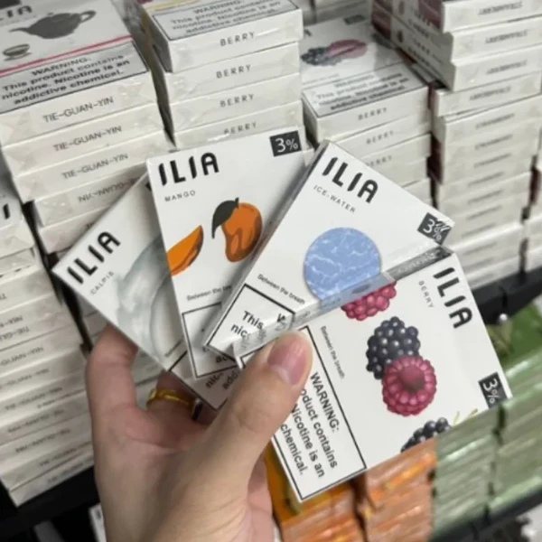 ILIA煙彈｜31種口味 一代透明哩啞發光彈 通用一代主機 2.5ml/3顆裝/台灣現貨