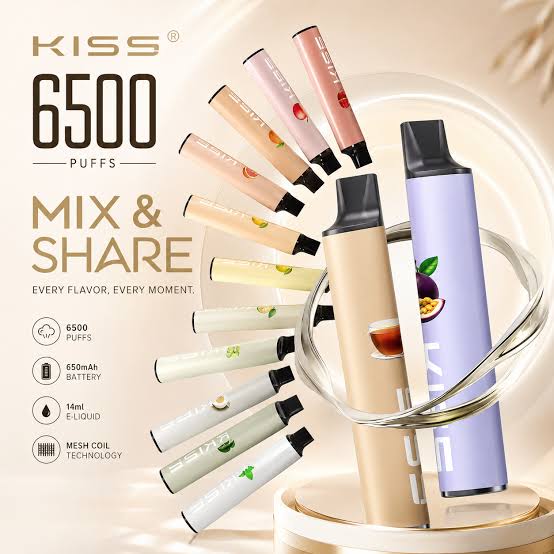KIS5 凱斯6500口拋棄式電子煙多口味Mesh KIS5電子煙#16